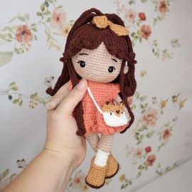 Cannelle, demoiselle d'automne : Patron Au Crochet PDF