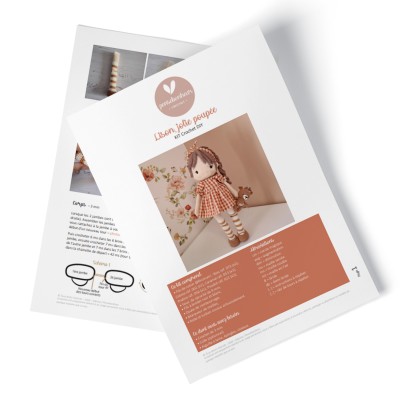 Patron "Lison, jolie poupée"